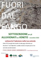 Locandina sottoscrizione Alluvione Veneto - il portale dei lavoratori