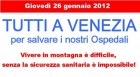 MANIFESTAZIONE PROVINCIALE A DIFESA DEGLI OSPEDALI DI MONTAGNA - il portale dei lavoratori