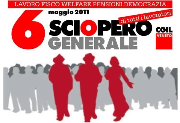 SCIOPERO GENERALE 6 MAGGIO 2011 - il portale dei lavoratori