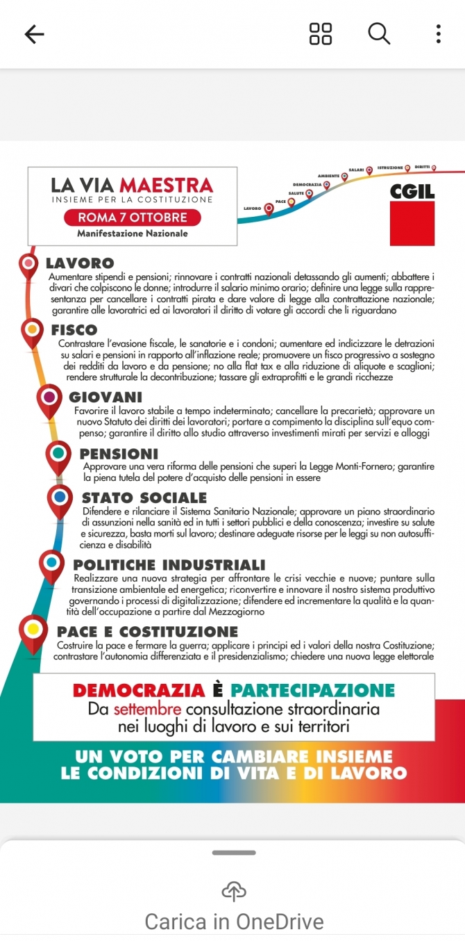 MANIFESTAZIINE NAZIONALE - il portale dei lavoratori